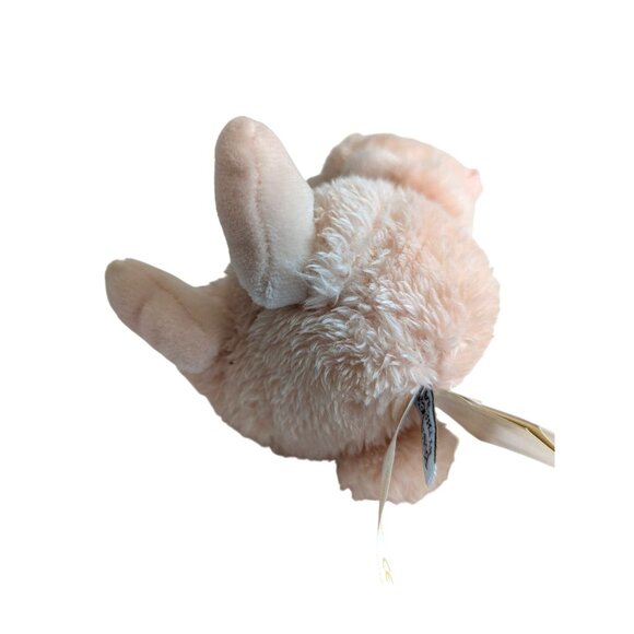 Bunnies By The Bay Wee Purr-ty Kitty Pink Cat Peach Kitten Plush Soft NWT 7" - Picture 8 of 11